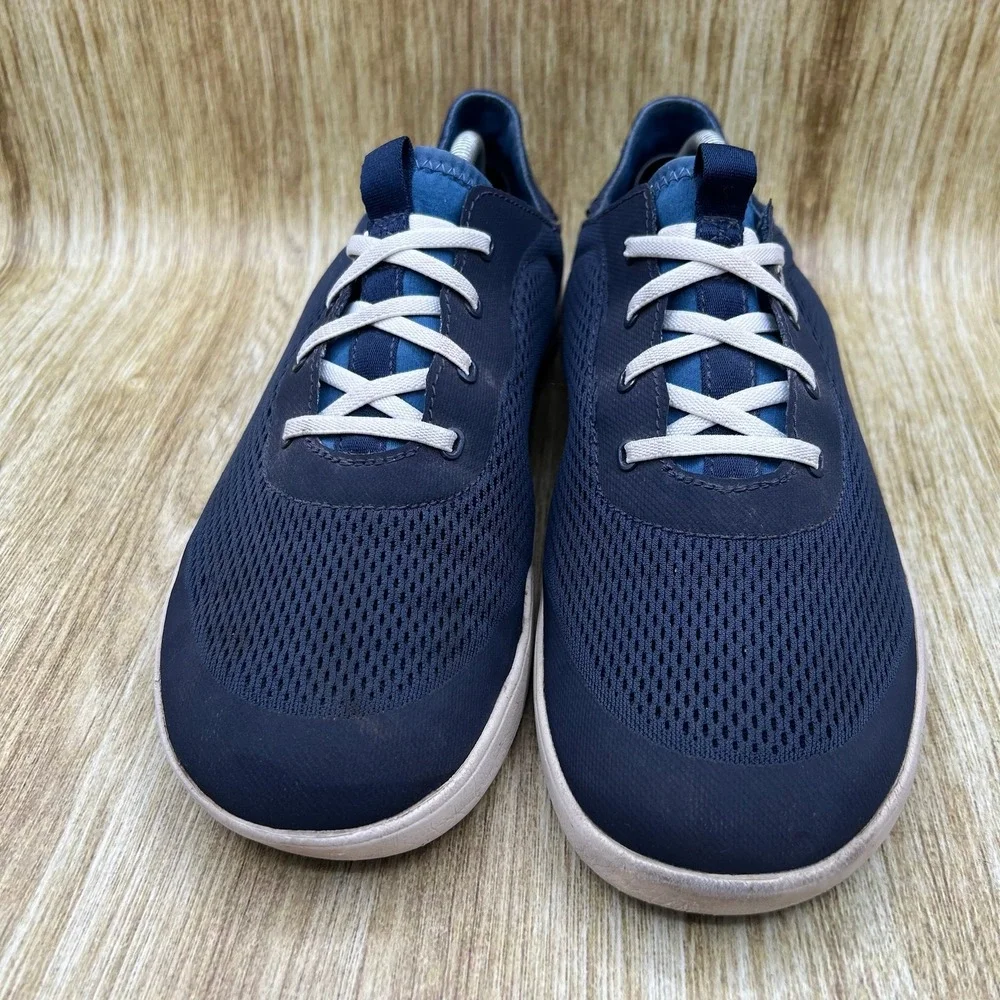 OluKai Moku Pae Men's Size 10 Slip On Blue Mesh Shoes Low Top Sneakers
